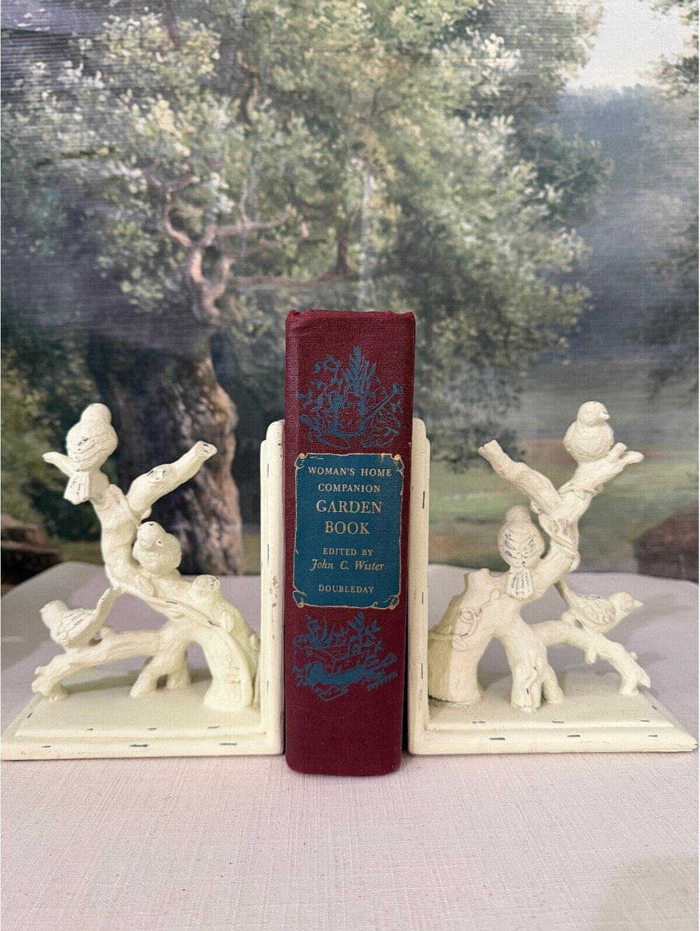 White Bird Branch Bookends